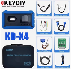 KEYDIY KD-X4 | Advanced Remote Generator & Chip Reader – Multi-Function Key Programming Tool via Bluetooth/USB – Upgrade to KD-X2/KD-MAX - ACARTOOL