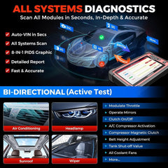 LAUNCH X431 CRP919E Elite 2025 OBD2 Scanner, Bidirectional Tool w/ ECU Coding, 35+ Services, CAN FD & DoIP, FCA AutoAuth, Full System Diagnosis.