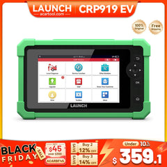 LAUNCH X431 CRP919EV | EV Diagnostic Tool with ECU Coding, Active Tests & 43+ Reset Services - EV Scan Tool