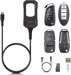 LAUNCH X431 Key Programmer with 4 Universal Remotes & 1 Super Chip – Remote Maker & Immobilizer Tool for X431 IMMO Elite/Pro/Pad.