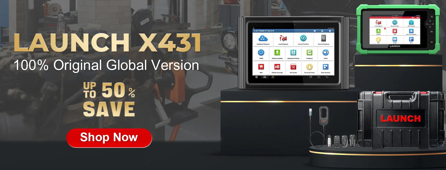 Launch Professional Car Diagnostic Tools