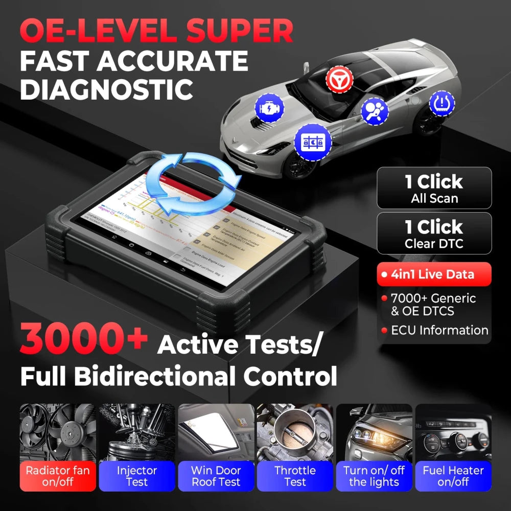 LAUNCH IMMO OE-LEVEL SUPER FAST ACCURATE DIAGNOSTIC