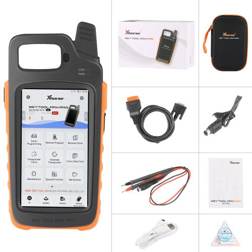 Xhorse VVDI Key Tool Max Pro | All-in-One Key Programmer with CAN FD, Voltage Test & BMW/Toyota IMMO Support - ACARTOOL