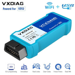 VXDIAG VCX NANO for GM – WiFi & USB | 2000–2025 All-System OBD2 Diagnostic & Programming Tool.