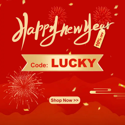 10% OFF storewide with code LUCKY