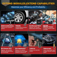 2025 LAUNCH X431 PRO Elite V+ OBD2 Scanner with ECU Coding, Bi-Directional Control & Key Programming.