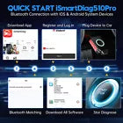 VIDENT iSmartDiag510Pro OBD2 Scanner – Full System Diagnostics, 28+ Resets, Bluetooth, CAN FD & DoIP, Lifetime Free Updates.