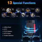 VIDENT iSmartDiag510 Full-System Bluetooth OBD2 Scanner – Bi-Directional, 13+ Reset Functions, CAN FD & DoIP - ACARTOOL