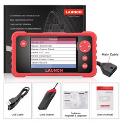 LAUNCH CRP123 V2.0 Elite OBD2 Scanner – 4 Systems Diagnostic Tool with Oil/Throttle/SAS Reset, Live Data & Lifetime Updates – 2025 New Version.