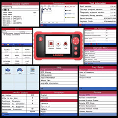 LAUNCH CRP123 V2.0 Elite OBD2 Scanner – 4 Systems Diagnostic Tool with Oil/Throttle/SAS Reset, Live Data & Lifetime Updates – 2025 New Version.