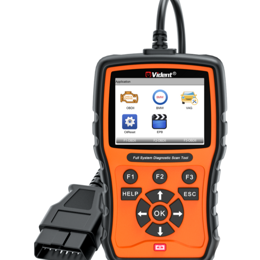 Vident V302 PRO Bi-Directional Full System Diagnostic Scanner for BMW – OBD2 Tool with Service Reset, Active Tests, and Lifetime Free Updates.