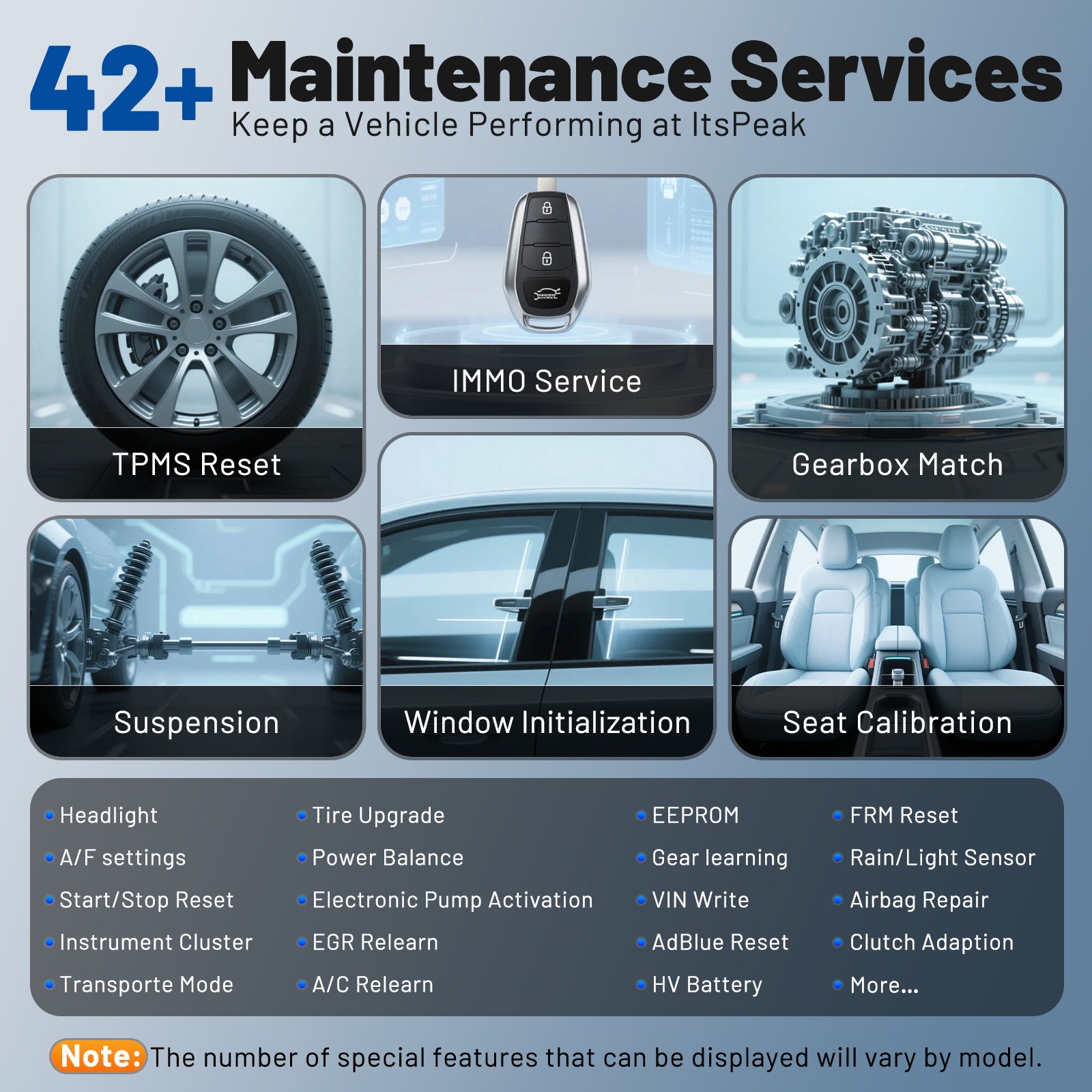 VD80BT 42+ SERVICES