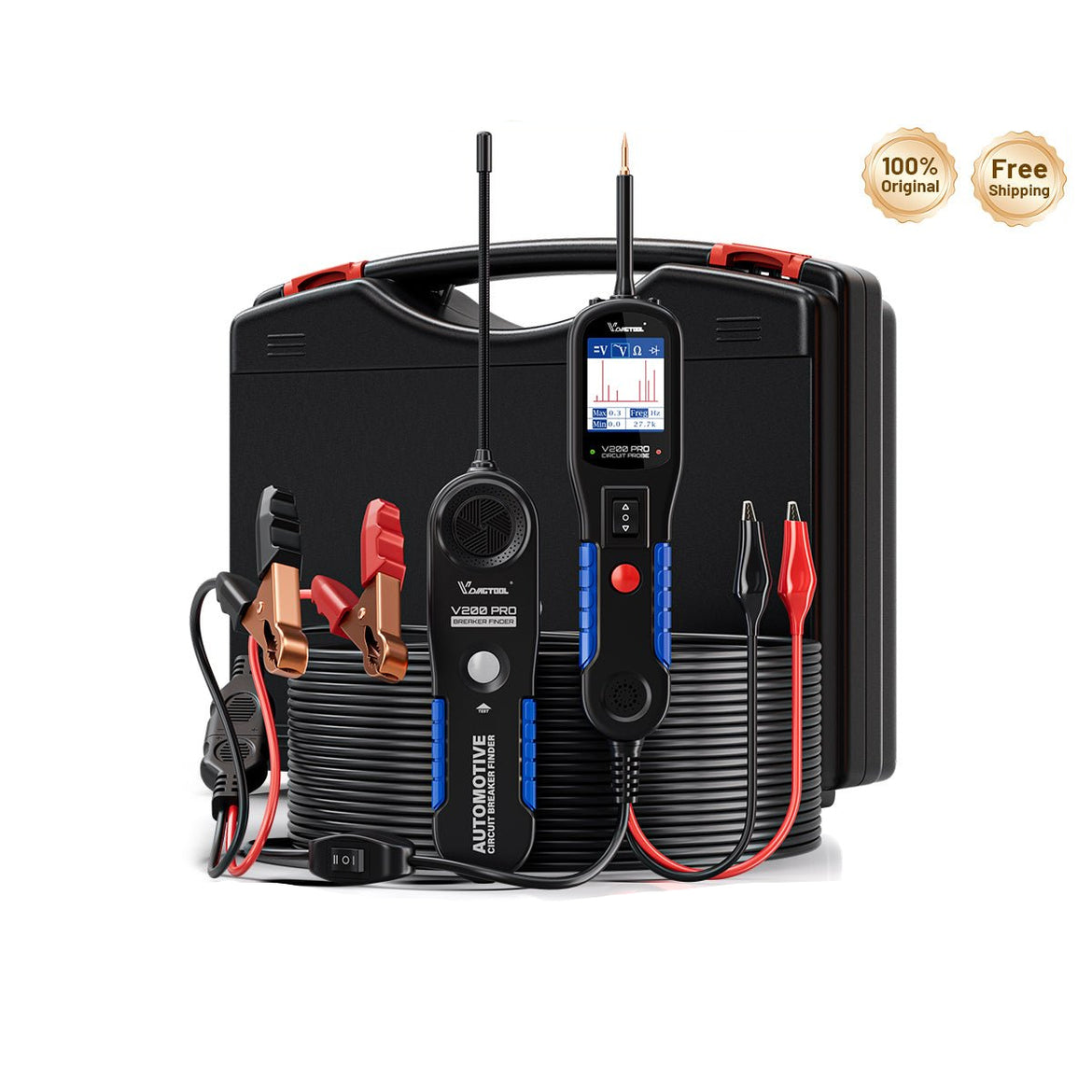 VDIAGTOOL V200Pro Circuit Probe Tester – 12V/24V Automotive