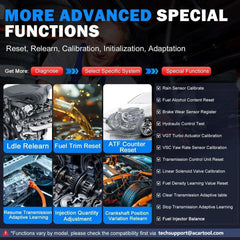 VDIAGTOOL VD70 Bi - Directional Scanner – ECU Coding, 36+ Reset Services, CAN FD & DoIP, Full System Diagnostics, 3 Years Free Updates - Car Diagnostic Tool