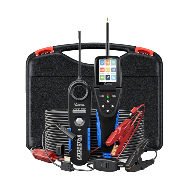 VDIAGTOOL V500 Pro 2-in-1 Automotive Circuit Tester | Smart Power Probe with Oscilloscope, Multimeter, Relay & Injector Test, Wire Tracer, 9–30V - ACARTOOL