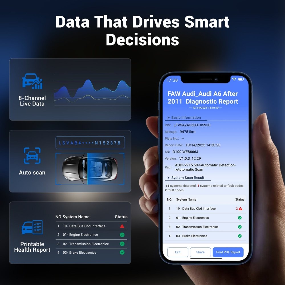 Vdiagtool D100 scan tool
