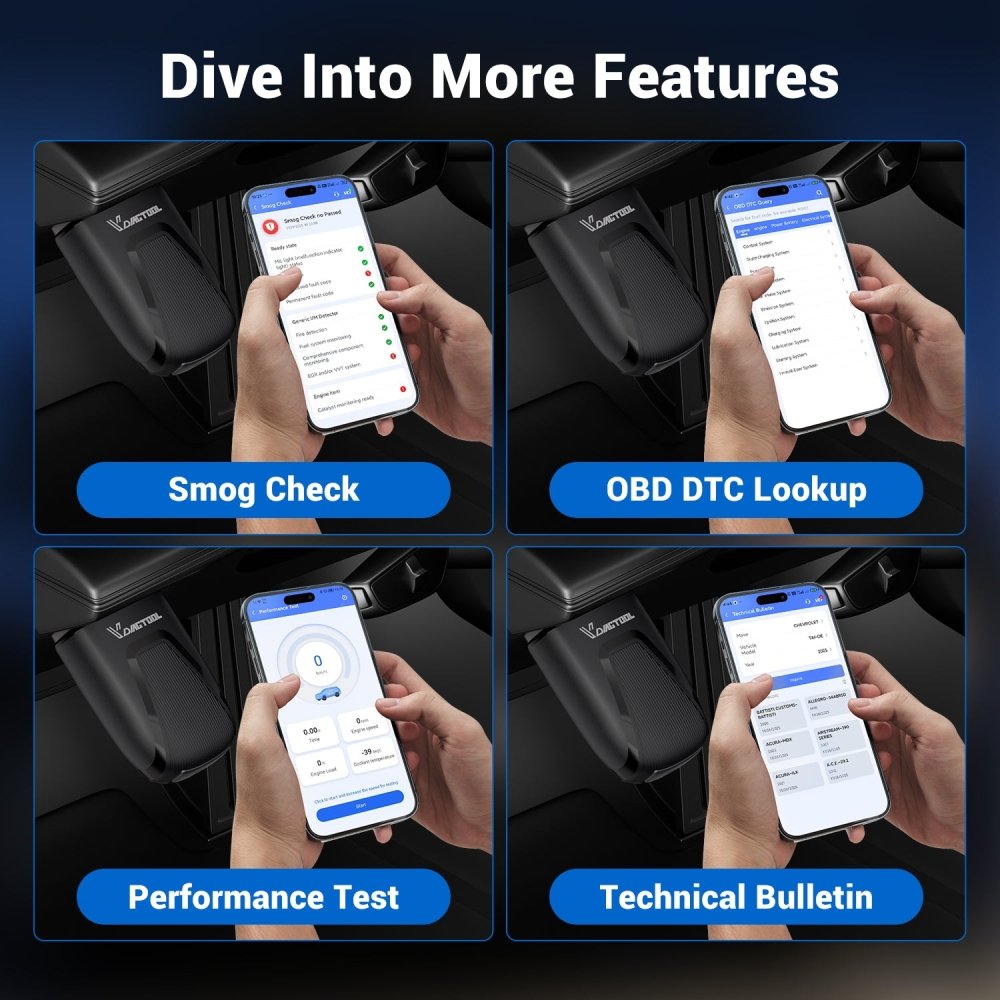 Vdiagtool D100 OBD DTC Lookup