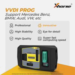 Xhorse VVDI PROG Multi-Language ECU, MCU, IMMO, EEPROM Programmer – Free Lifetime Updates - ACARTOOL