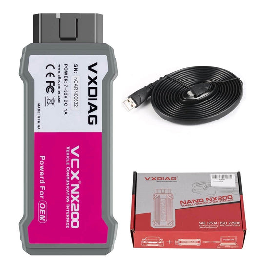 VXDIAG VCX NANO for Renault – USB | Full-System OBD2 Diagnostic & ECU Programming Tool (2006+).