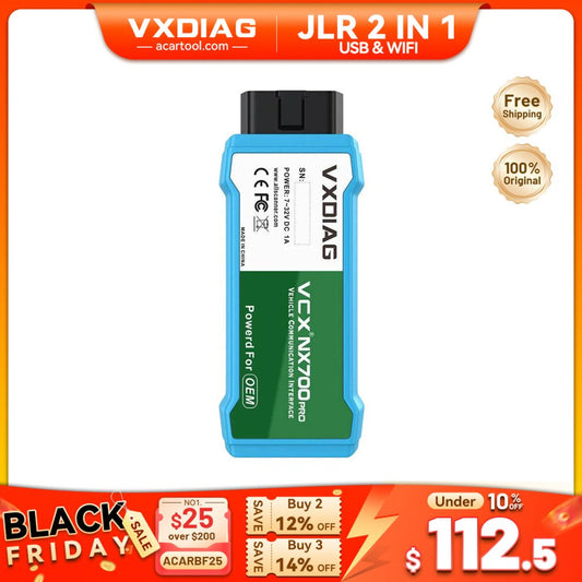 VXDIAG VCX NANO JLR (WiFi) – Full System Diagnostic Tool for Jaguar & Land Rover 2007–2016 - Vehicle - specific diagnostic tool