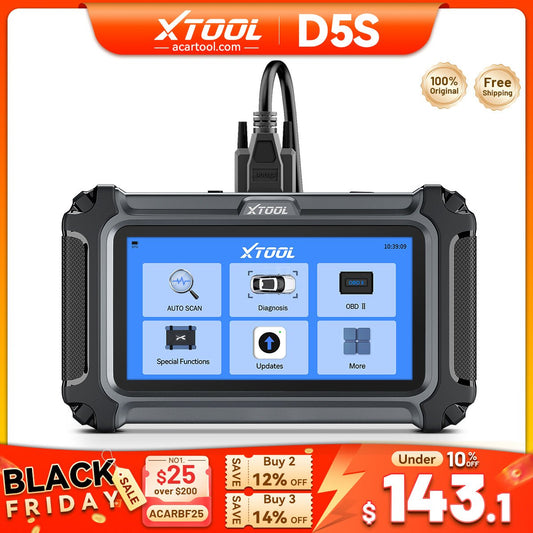 Black Friday Sale-XTOOL D5S OBD2 Automotive Diagnostic Tool 