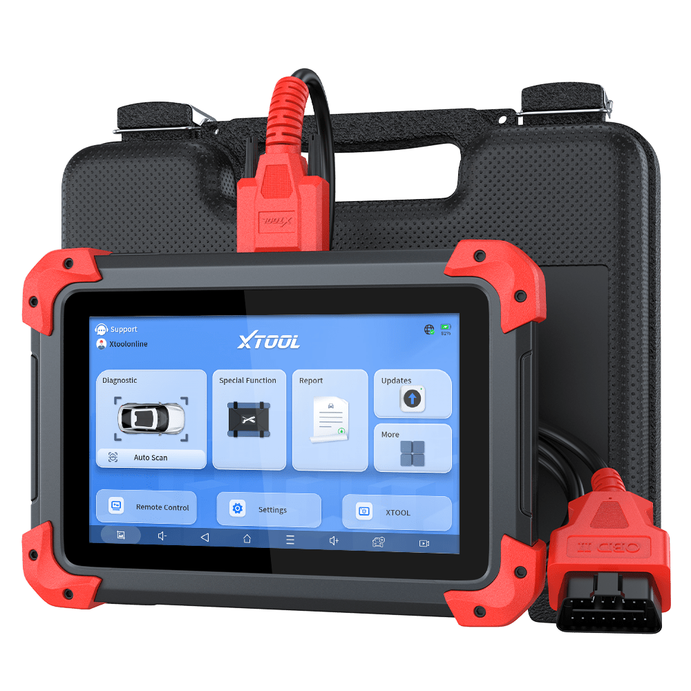 XTOOL D7 2025 Bidirectional OBD2 Scanner | Now with ECU Coding, All System Car Scanner Diagnostic Tool, 36+ Resets, FCA, CANFD & DoIP - ACARTOOL