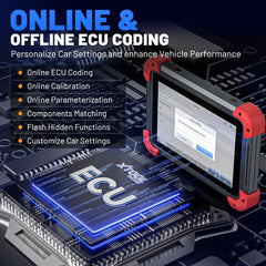 XTOOL D7BT Bluetooth OBD2 Scanner – Bi - Directional Automotive Diagnostic Scanner with ECU Coding & Key Programming - Auto Diagnostic Tool