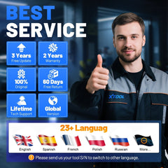 XTOOL D7BT Bluetooth OBD2 Scanner – Bi - Directional Automotive Diagnostic Scanner with ECU Coding & Key Programming - Auto Diagnostic Tool