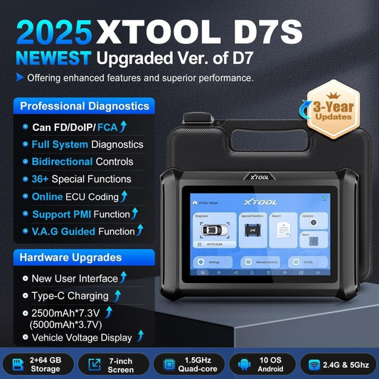 XTOOL D7S V2.0(Certified Refurbished) | US Only.