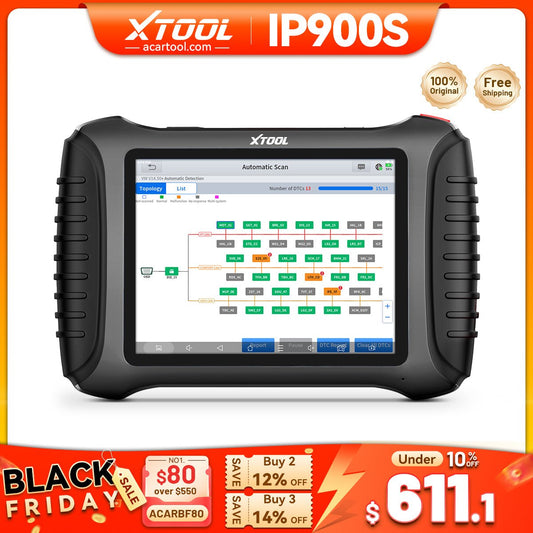 XTOOL  IP900S Wireless Diagnostic Tool Black Friday Sale