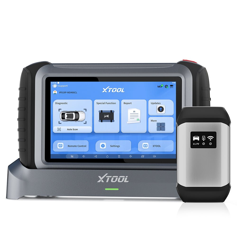 XTOOL InPlus IP919 Wireless OBD2 Diagnostic Scanner | Advanced ECU Coding, FCA AutoAuth & 51+ Reset Functions - Car Diagnostic Tool