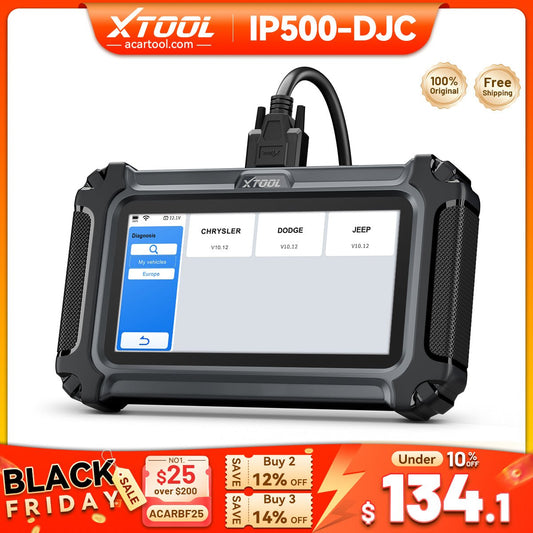 black friday sale XTOOL OBD2 Diagnostic Scanner for Dodge, Jeep & Chrysler