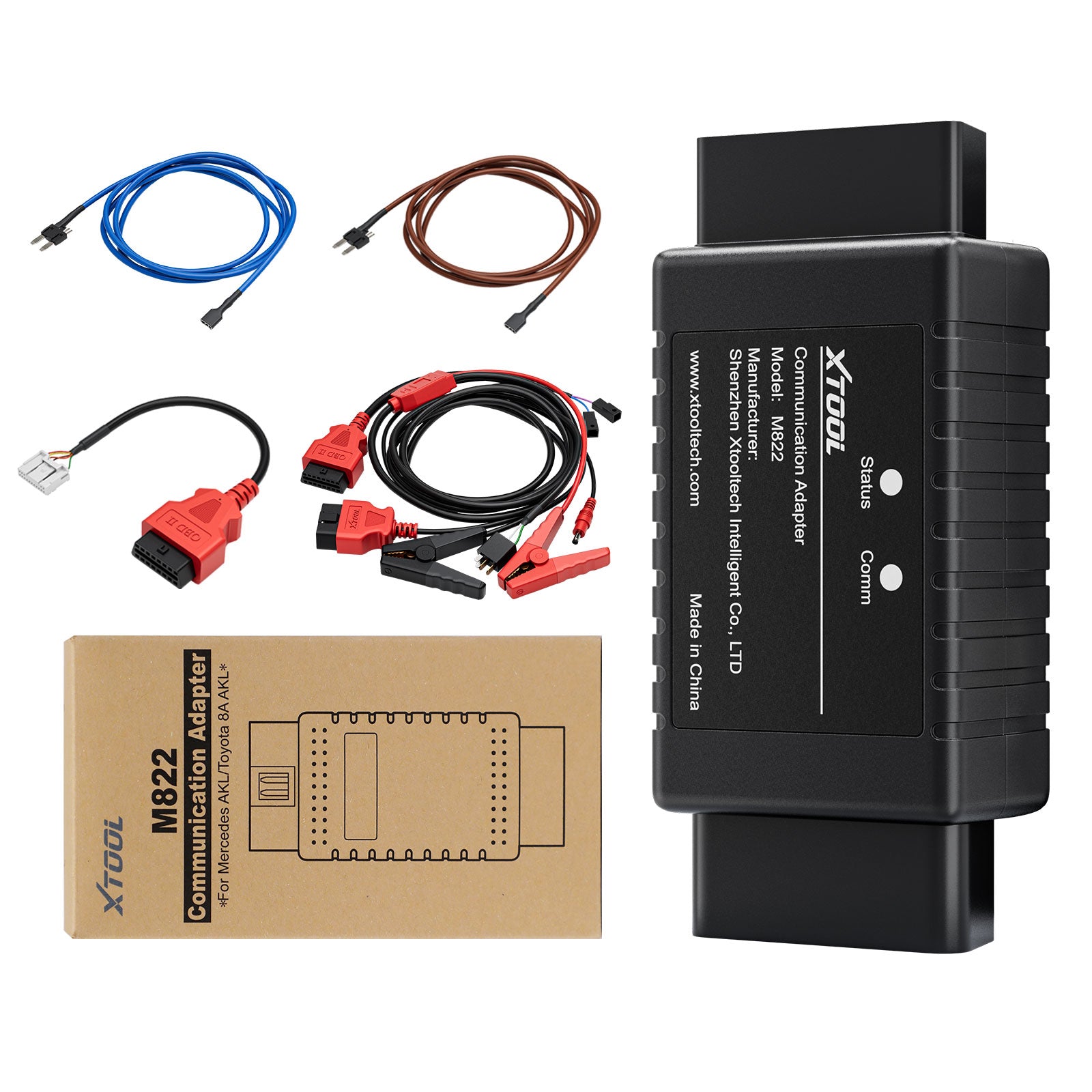 XTOOL M822 Adapter – Fast & Efficient Toyota Key Programming Communication Adapter
