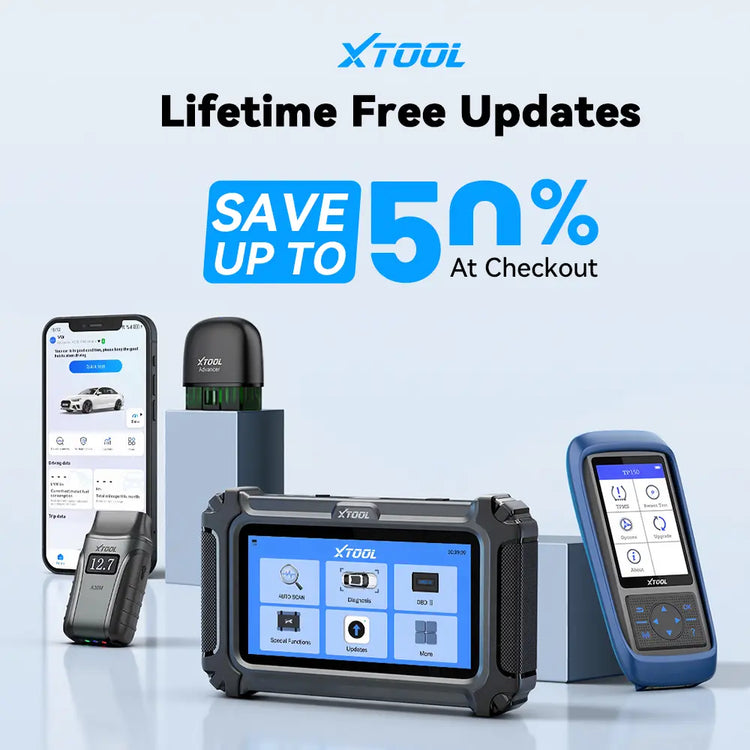 XTOOL Scan tool with liftetime free updates