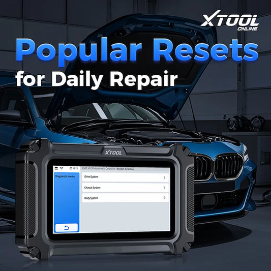 XTOOL Scanners  Multi Resets for Daily Repair