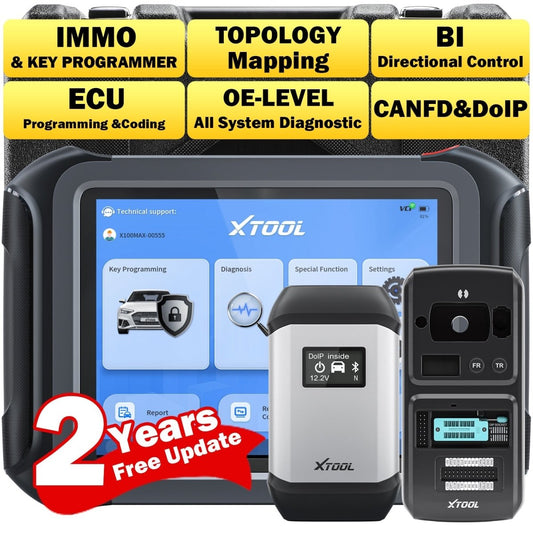 X100MAX 2years free update