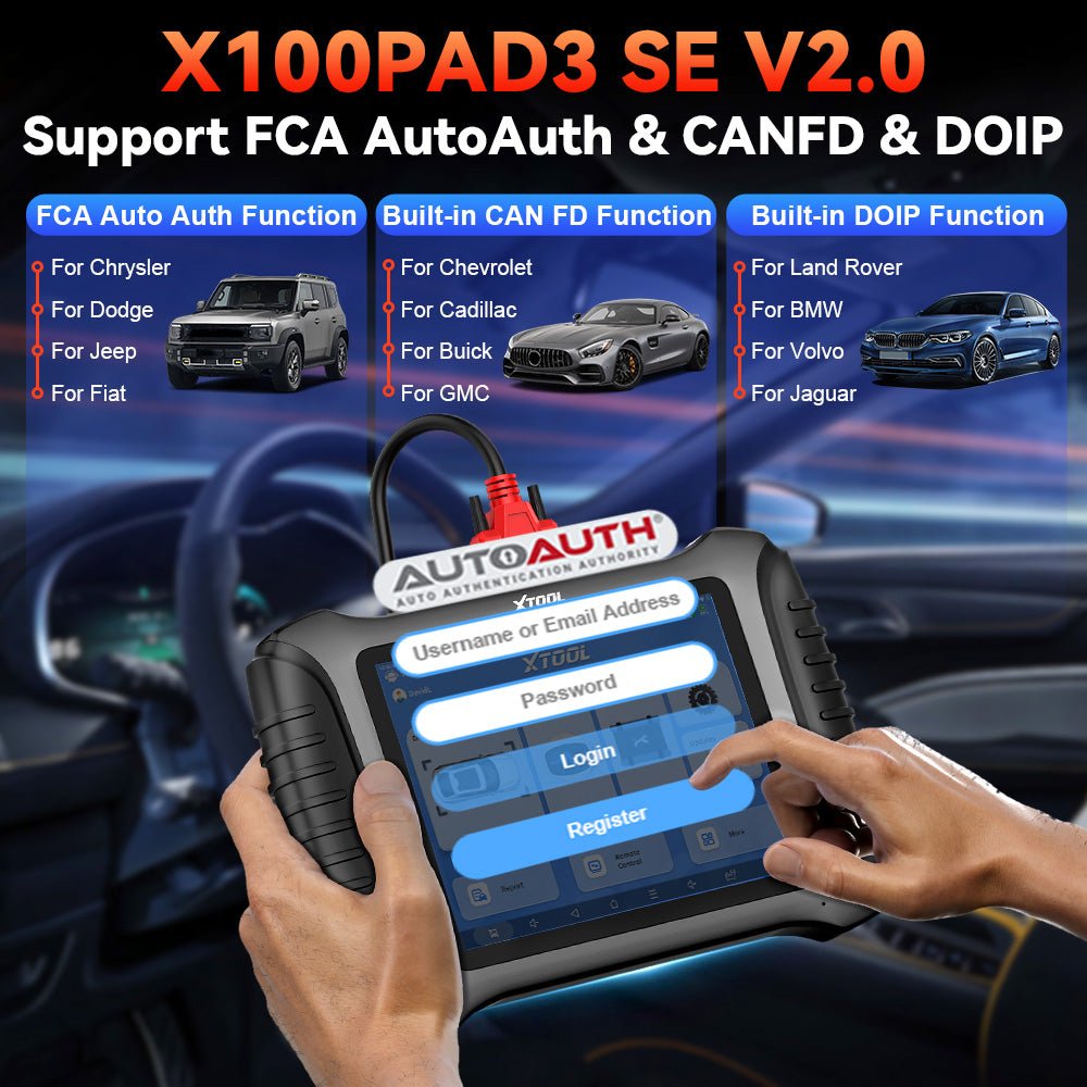 XTOOL X100PAD3 SE V2.0 | Professional Tool with Key Fob Programming & ECU Coding – 2 Years Free Updates - Key Programmer