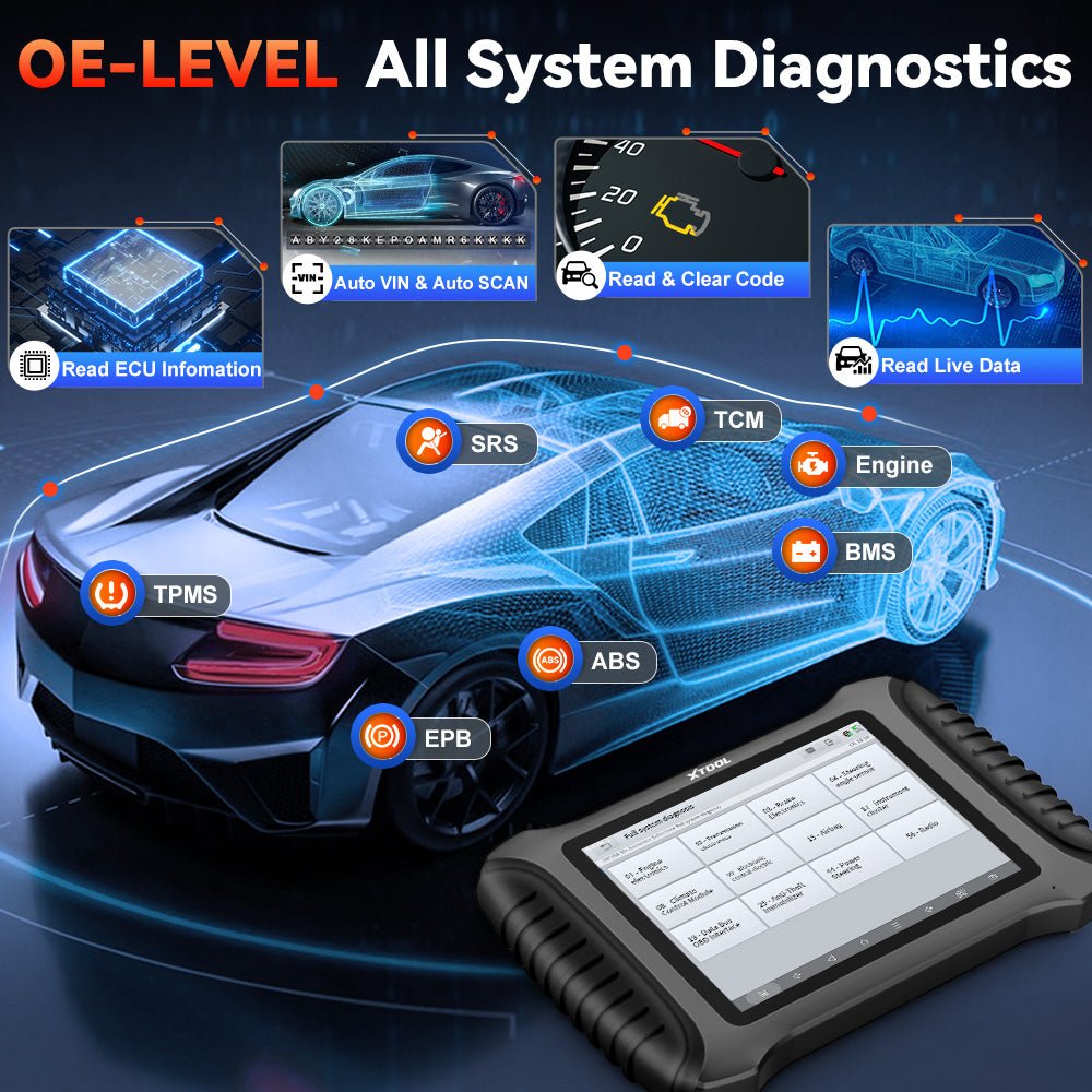 XTOOL X100PAD3 SE V2.0 | Professional Tool with Key Fob Programming & ECU Coding – 2 Years Free Updates - Key Programmer