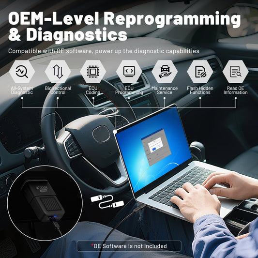 XTOOL XTS500 J2534 Automotive Pass-Thru Diagnositic Tool