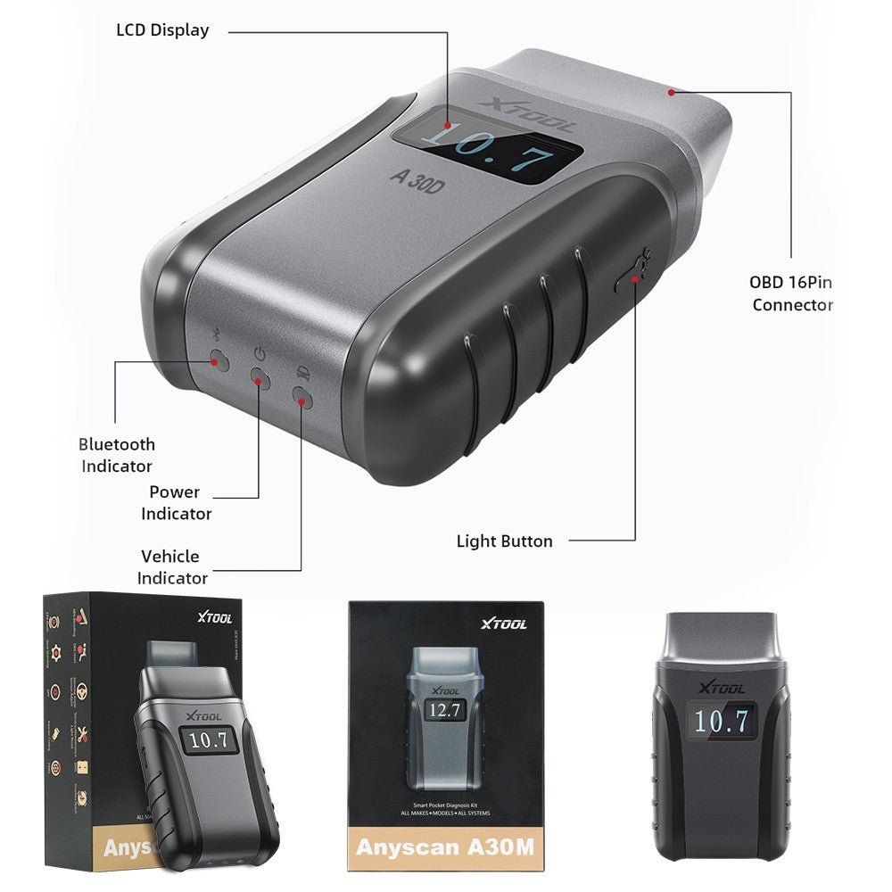 XTOOL A30D Code Reader