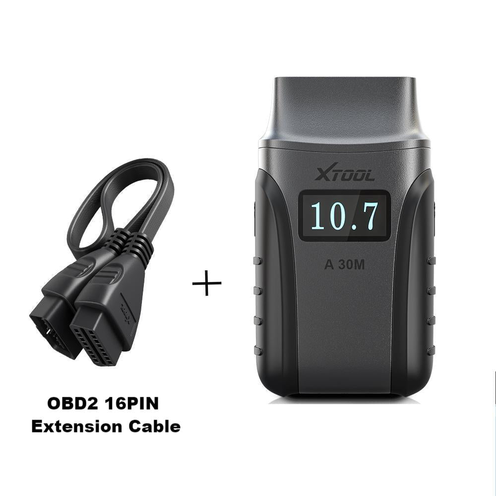 XTOOL A30M with obd2 extension cable