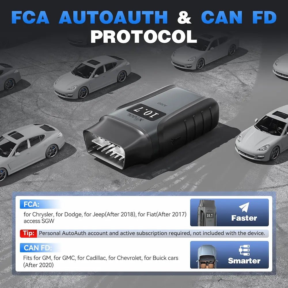 Xtool A30M FCA support