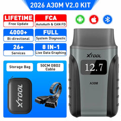 XTOOL A30M Wireless OBD2 Scanner Kit