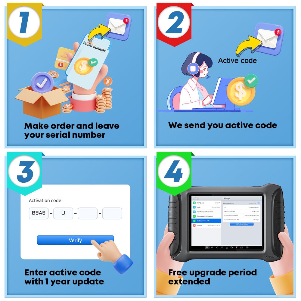 SoftWare Update Service for XTool D8/D8BT - ACARTOOL