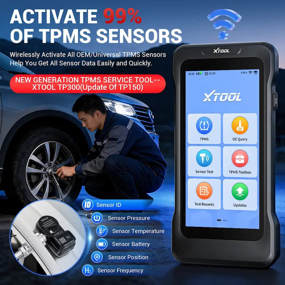XTOOLTPMS programmingTPMS Programming Tool